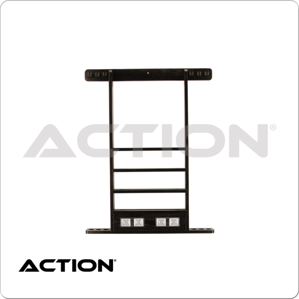 Score Counter Deluxe 6 Cue Wall Rack - Midnight